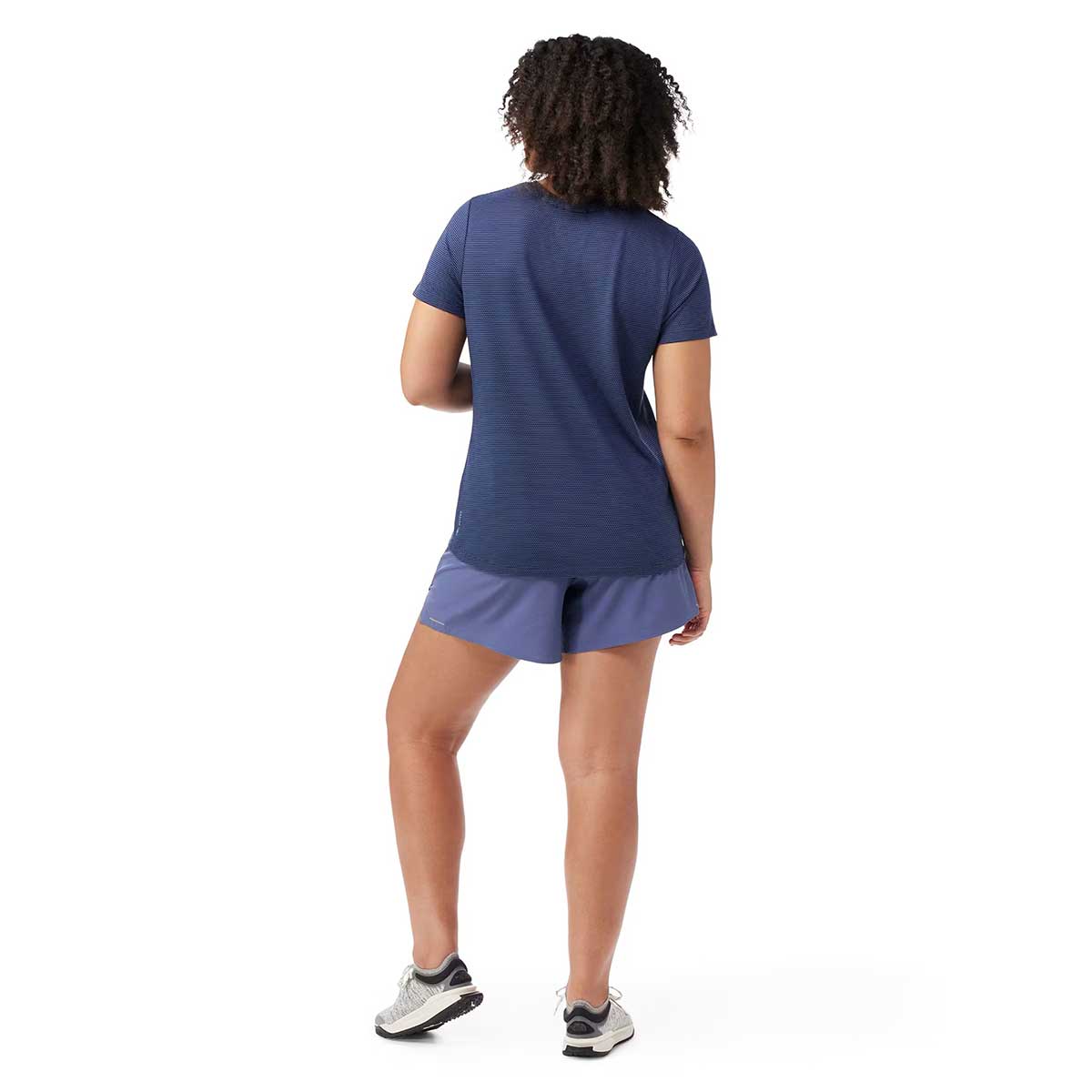Smartwool Active Mesh Short Sleeve Shirt Women's in Nightfall Blue